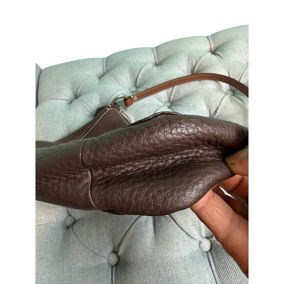 Coach Brown Vintage Chelsea Shoulder Bag*Pebbled Leather*2007* gorgeous cond. - Picture 12 of 14